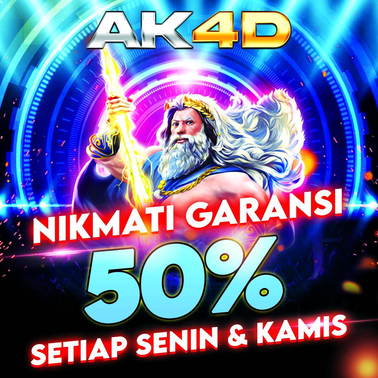 GARANSI 50% SENIN DAN KAMIS 🔥🔥