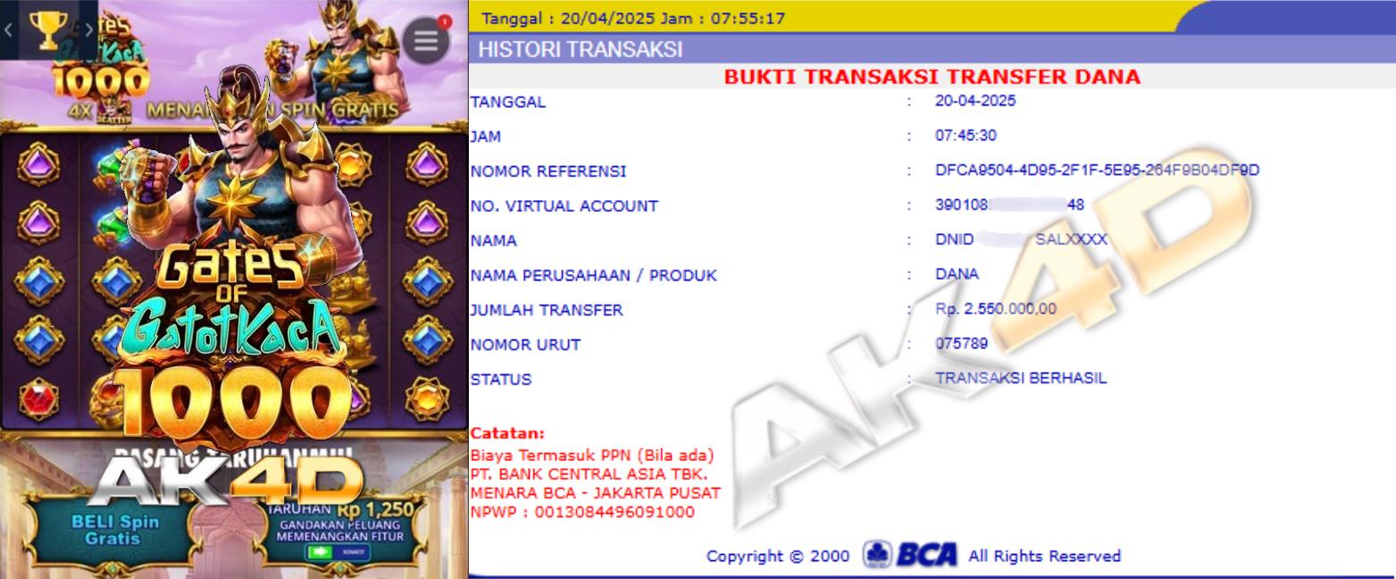 PAPA GATOT1000 BERULAH!!!!