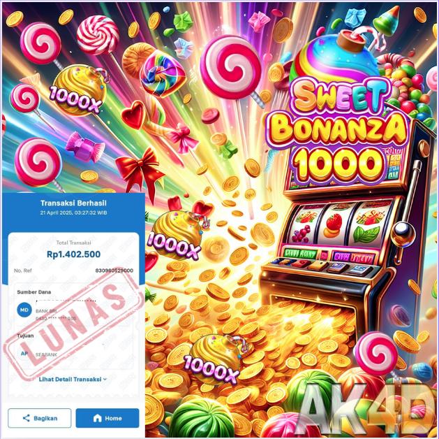 PERMEN DI BONANZA 1000 LAGI MANIS NI KAKAK KU🔥🔥🔥🔥