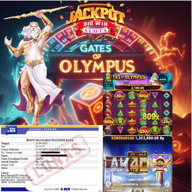 OLYMPUS MASIH JADI GAME YANG PALING GACOR KAKAKU🔥⚡️