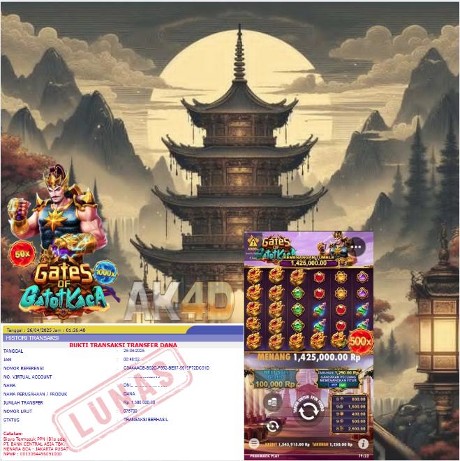 GATES OF GATOTKACA, TIDAK KALAH GACOR UNTUK HARI INI🔥🔥🔥🔥