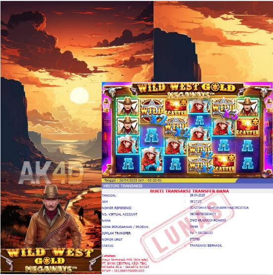 GAME PRAGMATIC  LAGI BAGUS HARI INI TERMASUK WILD WEST GOLD MEGAWAYS  KAKAKKU🔥🔥