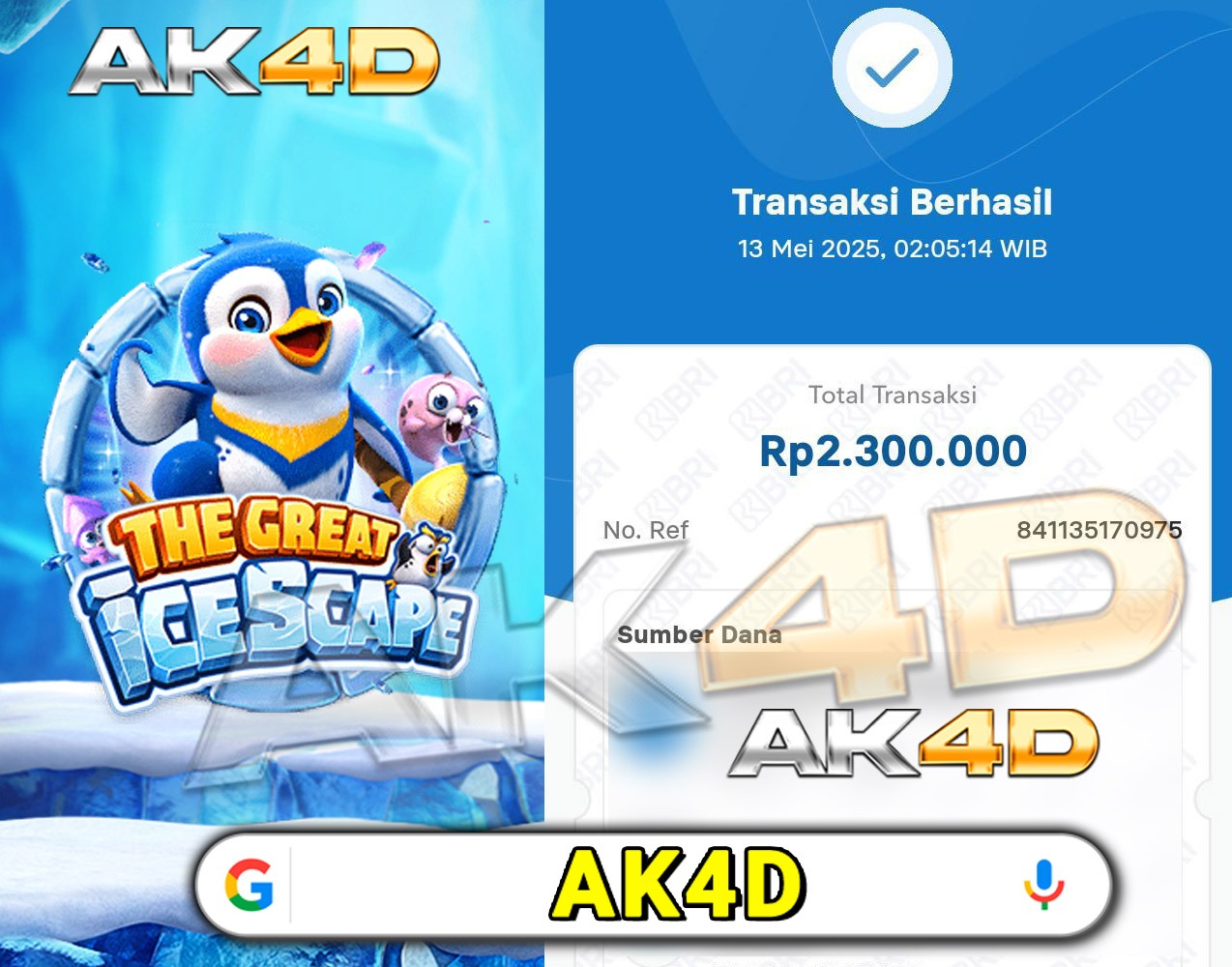 Thegreat ~ icescape GACORR SIANG INI 👌