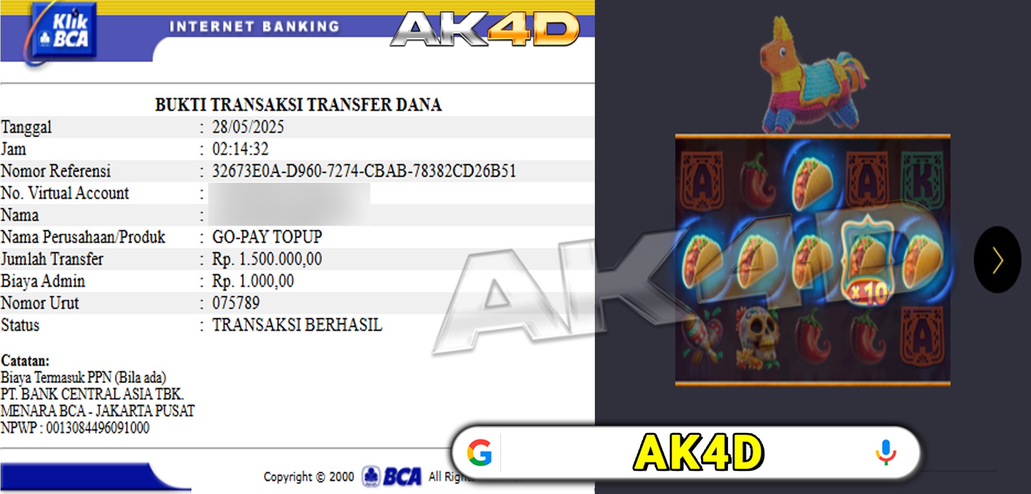 MASIH DENGAN JUDUL YANG SAMA GAME TERGACOR SAAT INI MASIH DIPEGANG PG SOFT🔥🔥