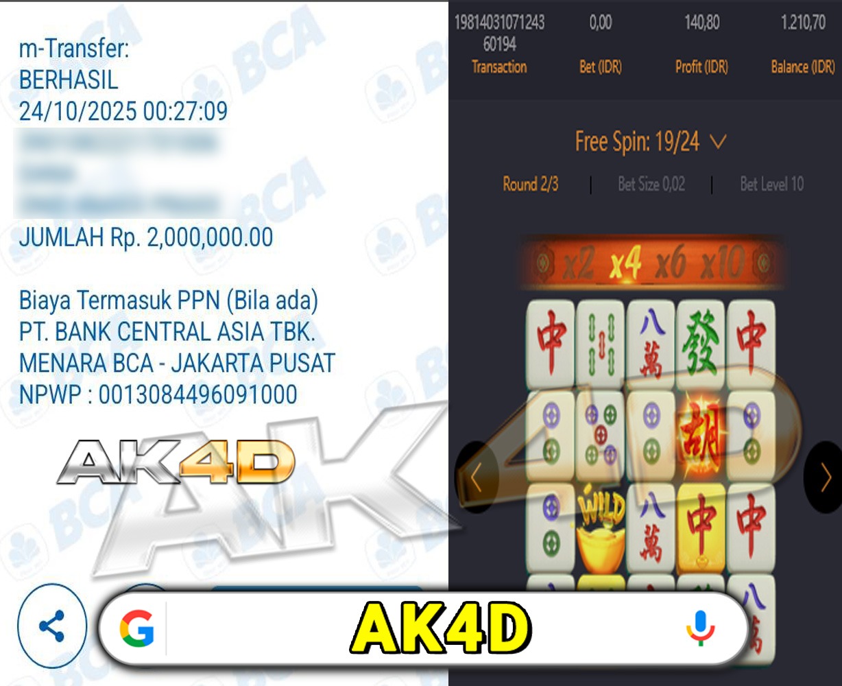 🔥 KABAR GEMBIRA! KAMU SIAP MAXWIN DI AK4D HARI INI 🔥