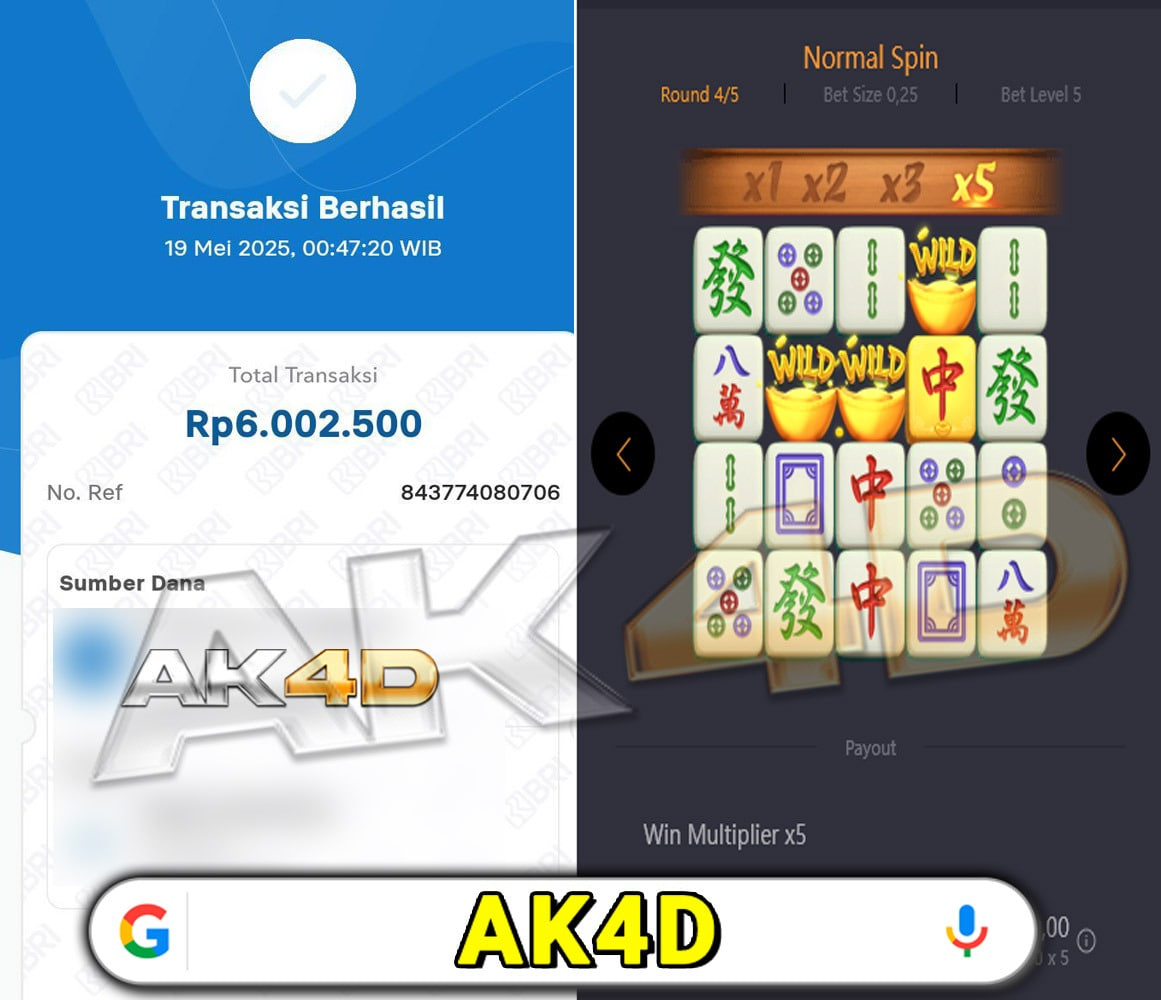 Kpn lagi depo receh bisa JP , hanya di AK4D kemenangan mudah di raihhh 🀄️🀄️