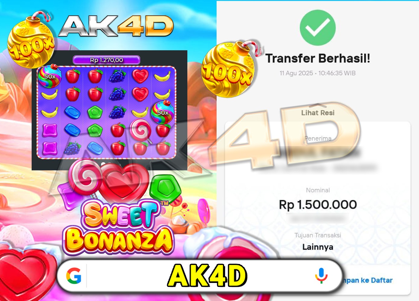 SWEET BONANZA 1000