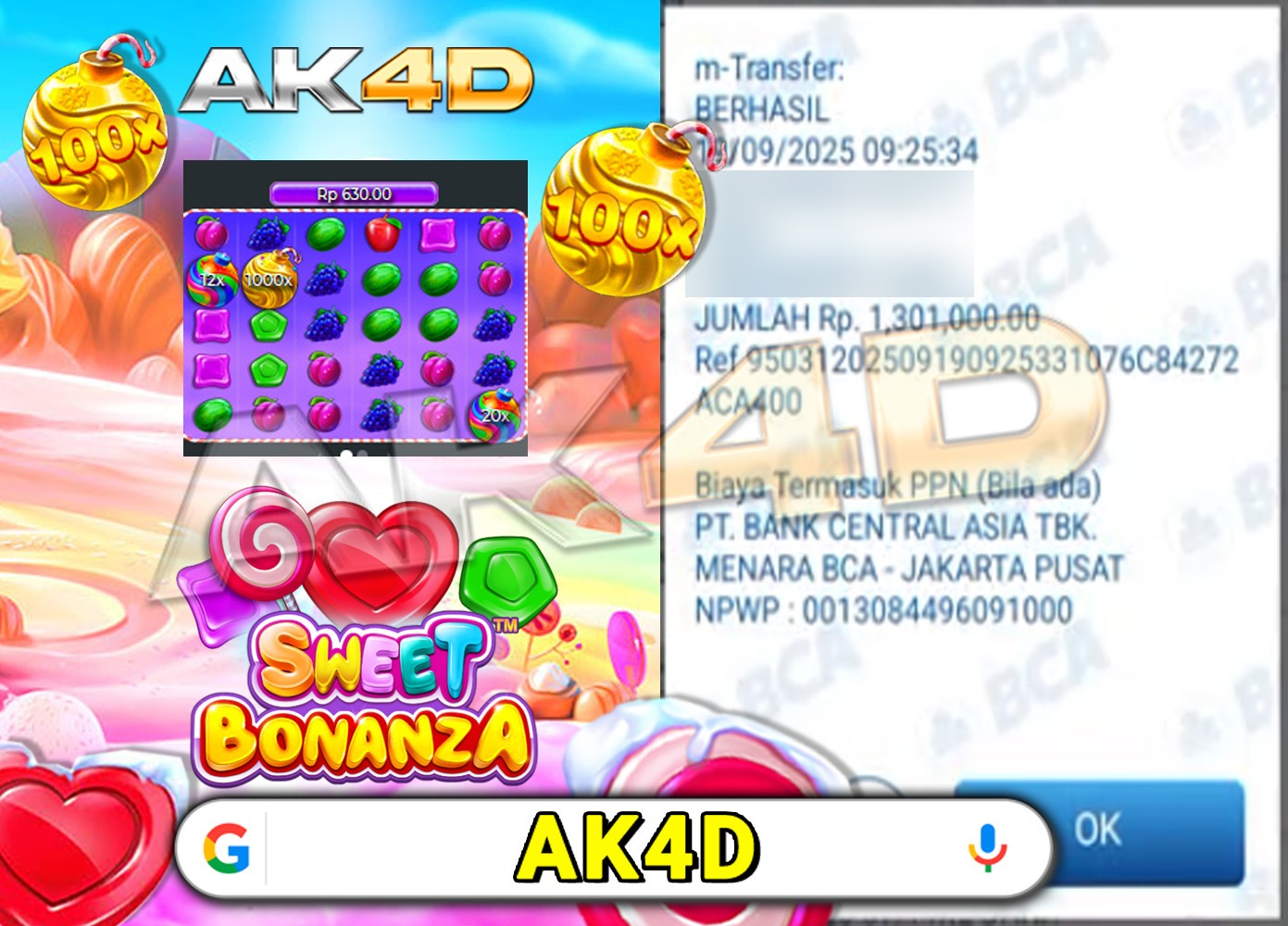 LAGI DAN LAGI SWEET BONANZA ❤️